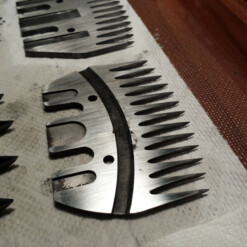 Haarschneideplatten schleifen