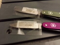 Ätzung / Elektrolytbeschriftung