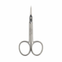 Alpen - Hautschere, runde Halme, Turmspitze, poliert/matt, rostfrei, 3½ Zoll - 5007.35