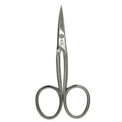 Alpen - Hautschere, schwed. Modell, poliert, rostfrei + Etui F35 - 5038.35