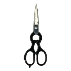 Alpen - Küchenschere, Halme schwarz lackiert, rostfrei, 8 Zoll in GK - 5392.80-black