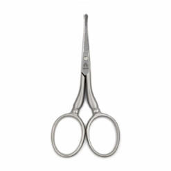 Alpen - Nasenhaarschere, gebogene Schneide, Microverzahnung, poliert/matt, rostfrei, 3½ Zoll - 5401.35