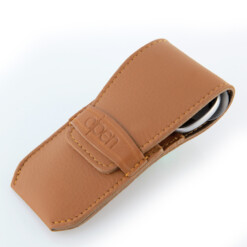 Alternative view of Alpen - Manikürset mit Lasche, 4-tlg., inox. (matt), Rindsleder, Tabakbraun - 6871R-TOBACCO