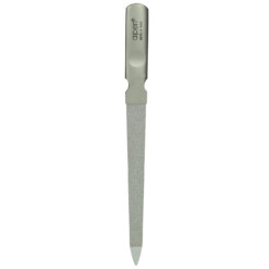 Alpen - Nagelfeile (Saphir-beschichtet), Edelstahlgriff matt, 'professional', 13 cm - 8270.13