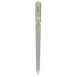 Alpen - Nagelfeile (Saphir-beschichtet), Edelstahlgriff matt, 'professional', 15 cm - 8270.15