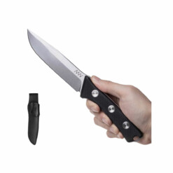 Alternative view of ANV Knives - P300 - Sleipner Black G10 Leder-Scheide