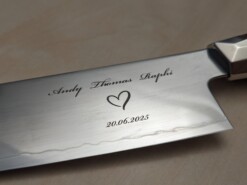 Alternative view of Lasergravur