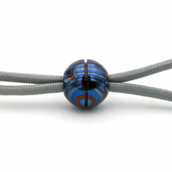 Titanium Gear Design - "Death Star" Timascus Blue/Purple