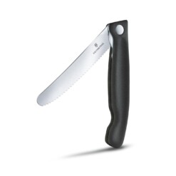 Alternative view of Victorinox - Swiss Classic Picknick Messer 11 cm, gewellt, schwarz
