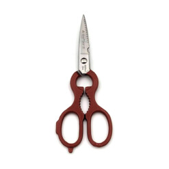 Alpen - Küchenschere, Halme rot lackiert, rostfrei, 8 Zoll in GK - 5392.80-red