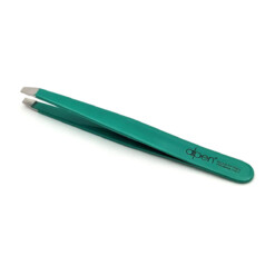 Alternative view of Alpen - Pinzette, gerade, Sandstrahlfinish, rostfrei, Grün, 10 cm - 8455.10TU-GREEN