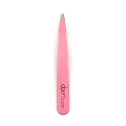 Alpen - Pinzette, gerade, Sandstrahlfinish, rostfrei, Rosa, 10 cm - 8455.10TU-PINK