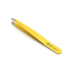 Alternative view of Alpen - Pinzette, gerade, Sandstrahlfinish, rostfrei, Gelb, 10 cm - 8455.10TU-YELLOW