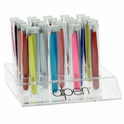 Alpen - Pinzetten-Display, schräg, rostfrei, 24 Stk. - 9204.00