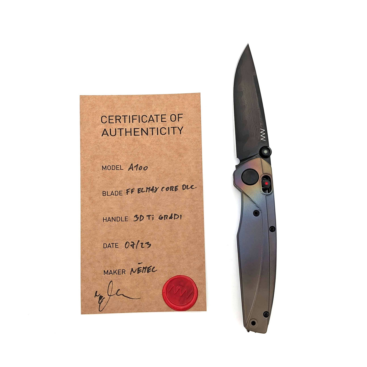 ANV Knives - A100 FF EL CORE DLC - A LOCK, TI – 2026-4.lorenzi.co.at