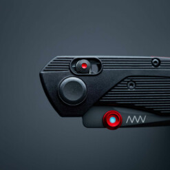 Alternative view of ANV Knives - A100 - DLC Black Elmax GRN Black Alock