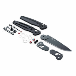 Alternative view of ANV Knives - A200 - DLC Black Sleipner G-10 Black Alock