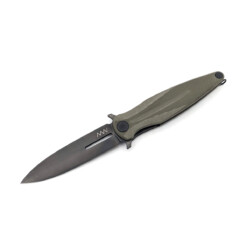 ANV Knives - Z400 - Sleipner DLC Olive G-10 Liner-Lock