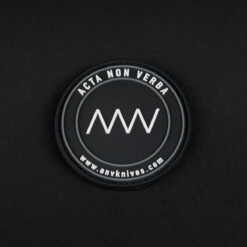 ANV Knives - Acta Non Verba Patch - Black