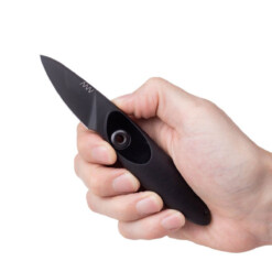 ANV Knives - Z070 - Sleipner BB DLC Black Plain Edge GRNPU Black