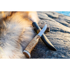 Arctic Legend - Hobby Knife, rostfrei, Maserbirke