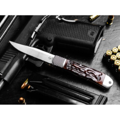 Alternative view of Böker Plus - Hidden Release Trapper Appaloosa Bone