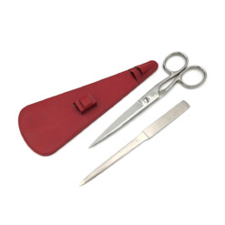 H. W. Böker - Brieföffner Set, rot