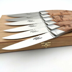 Alternative view of Chambriard - "Le Thiers" Steakmesserset 6-teilig, Wacholder