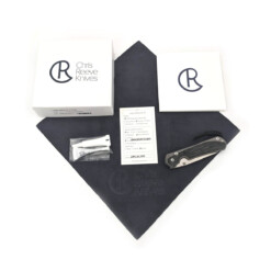 Alternative view of Chris Reeve Knives - Large Sebenza 31 Black Canvas Micarta Inlay Insingo - L31-1224