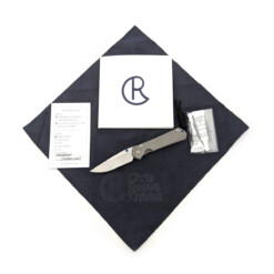 Alternative view of Chris Reeve Knives - Small Sebenza 31 Glass Blasted Titanium Drop Point - S31-1644