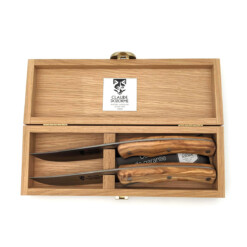 Alternative view of Claude Dozorme - Steakmesser XXL One, Olive, Set 2-teilig