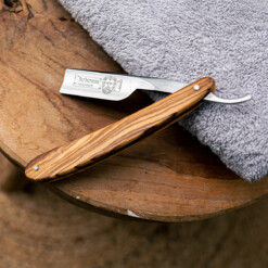 Alternative view of DOVO - Rasiermesser Barbarossa 5/8", Olivenholz, Karbon