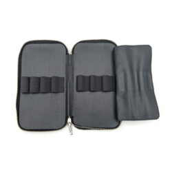 Alternative view of DOVO - Zippetui für 7 Rasiermesser, Leder schwarz