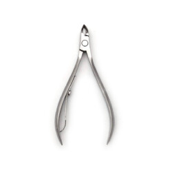 Dreiturm - Hautzange, aufgelegt, rostfrei, 3 mm