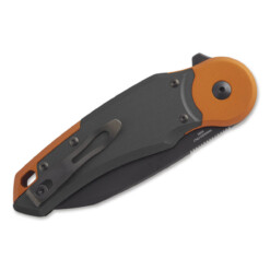 Alternative view of Fox - Metamorphosis Wharncliffe M390 Aluminum Black & Orange PVD - FX-556-B6