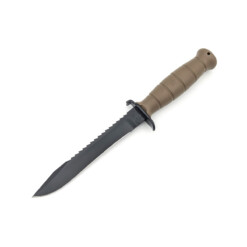 Glock - Feldmesser braun, mit Säge - FM 81 dark earth