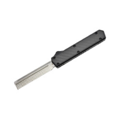 Golgoth - OTF Steel Comb Black Aluminium & Carbon Fiber - G11A1