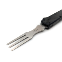 Alternative view of Golgoth - OTF Steel Fork Black Aluminium & Carbon Fiber - G11F