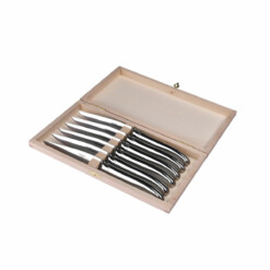Goyon-Chazeau - "Laguiole" Brillant Steakmesserset 6-teilig, rostfrei