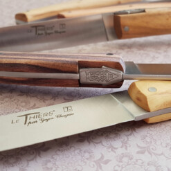Alternative view of Goyon-Chazeau - "Le Thiers" Chateau Pirou Steakmesserset 6-teilig, gemischte Hölzer, rostfrei