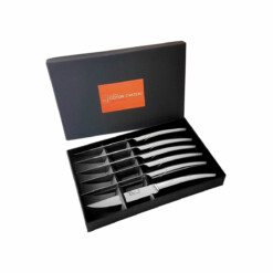 Goyon-Chazeau - "Le Thiers" Noir Steakmesserset 6-teilig, rostfrei