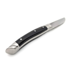 Alternative view of Goyon-Chazeau - "Le Thiers" Steakmesser Ebenholz