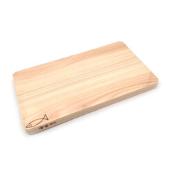 Alternative view of Hinoki Manaita - Kiso Hinoki Schneidbrett