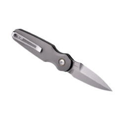 Alternative view of Hogue - Ballista II Auto Folder, 2.5" Bayonet Blade, Grey Aluminum Cocobolo Inlays - 64233