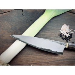 Alternative view of Hohenmoorer - Universalmesser Dreilagenstahl, Räuchereiche, 23 cm - YVO2-DL-EG