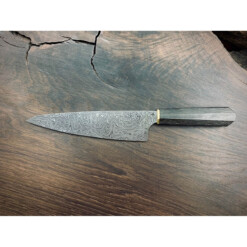 Hohenmoorer - Universalmesser Damast, Mooreiche, 19 cm - YVO1-D-MO