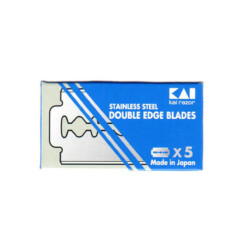 KAI - Rasierklingen Stainless Steel, Double Edge, 5 Stk.