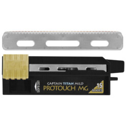 KAI - Captain Razor Rasiermesser-Klingen, Titan Mild Protouch, 15 Stk.