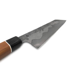 Alternative view of Kanji Knives - Kiritsuke Honyaki, Vintage Micarta