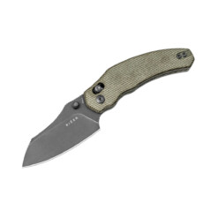 Kizer - Bulldog Green Micarta - V3672A3